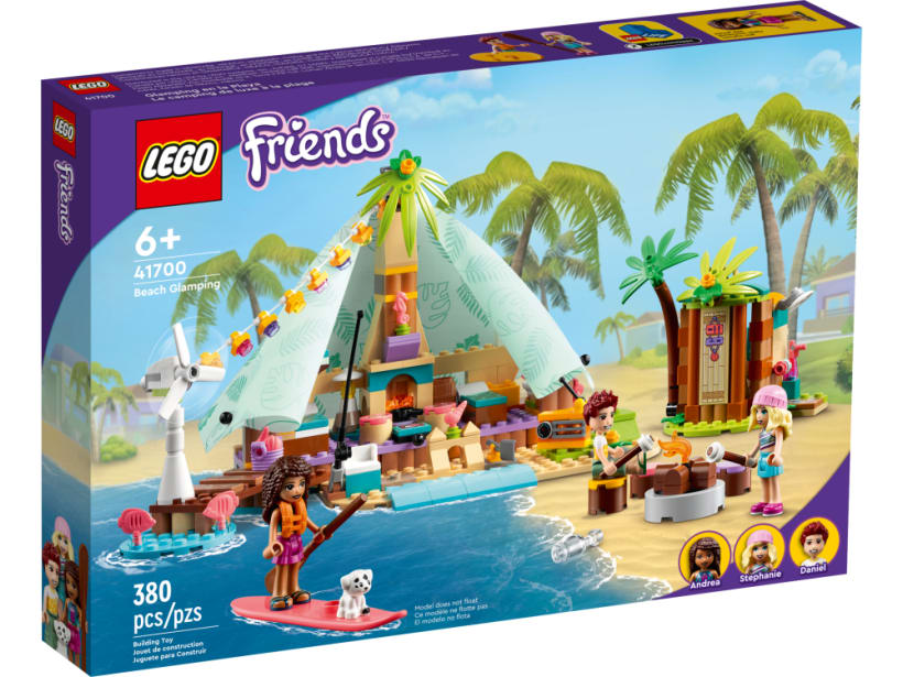 Image of LEGO Set 41700 Le camping de luxe à la plage