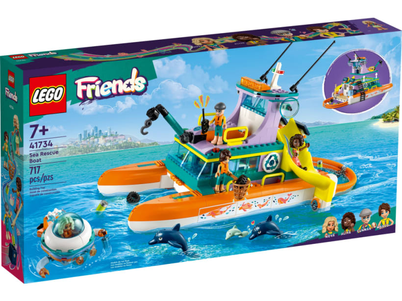 Image of LEGO Set 41734 Le bateau de sauvetage en mer