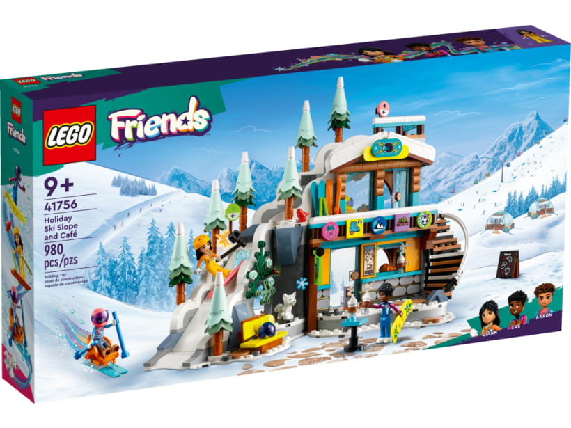 Image of LEGO Set 41756 Holiday Ski Slope and Café
