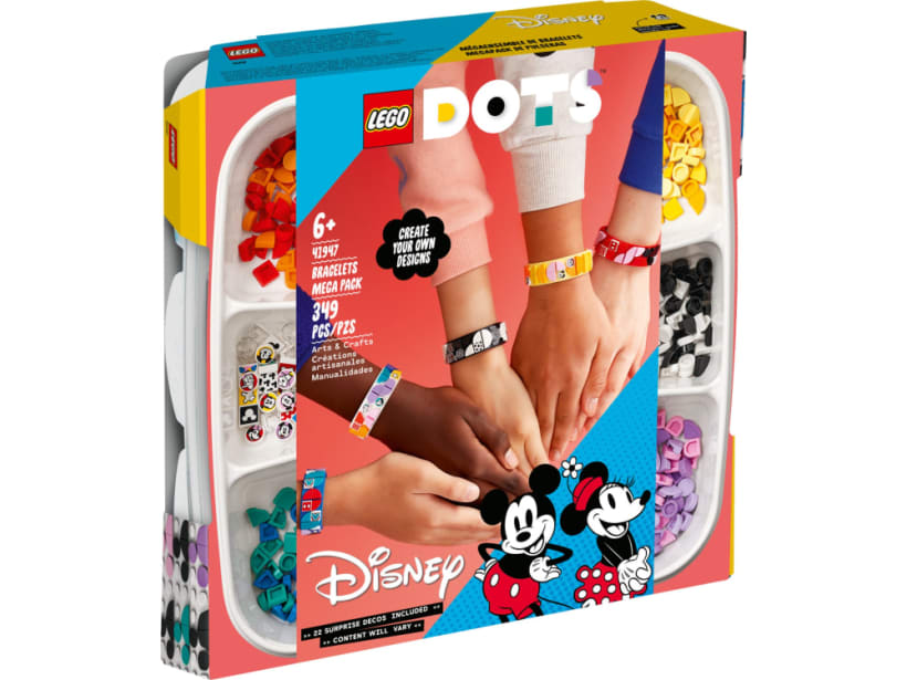 Image of LEGO Set 41947 Méga-boîte de bracelets Mickey et ses amis