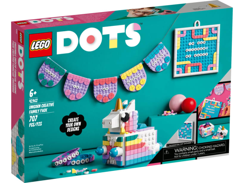 Image of LEGO Set 41962 Le kit créatif familial Licorne