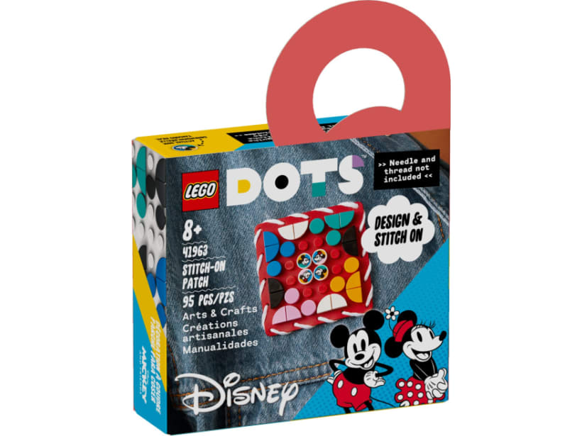 Image of LEGO Set 41963 Plaque à coudre Mickey Mouse et Minnie Mouse