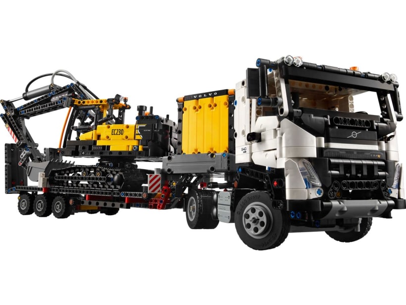 Image of LEGO Set 42175 Camion Volvo FMX et pelleteuse électrique EC230