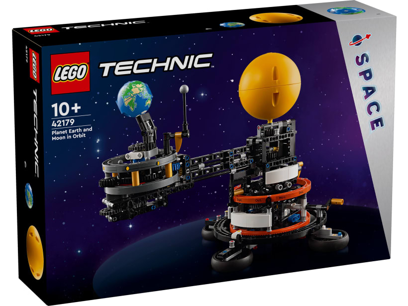 Image of LEGO Set 42179 Planet Earth and Moon in Orbit