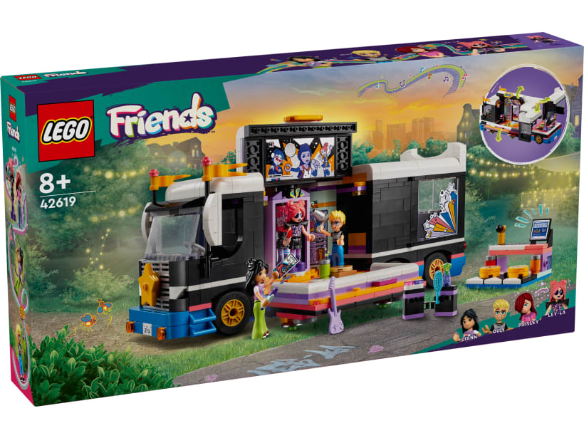 Image of LEGO Set 42619 Pop Star Tour Bus