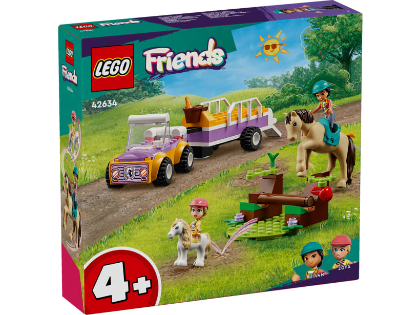 Image of LEGO Set 42634 La remorque du cheval et du poney