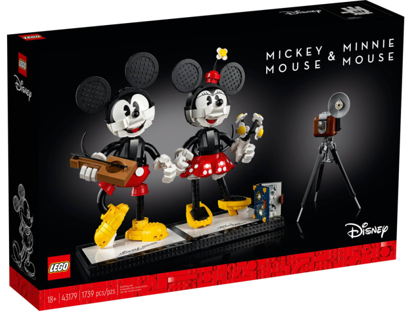 Image of 43179  Personnages à construire Mickey Mouse et Minnie Mouse