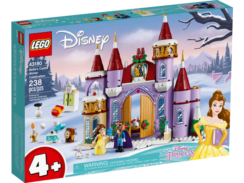 Image of LEGO Set 43180 Belle's Castle Winter Celebration