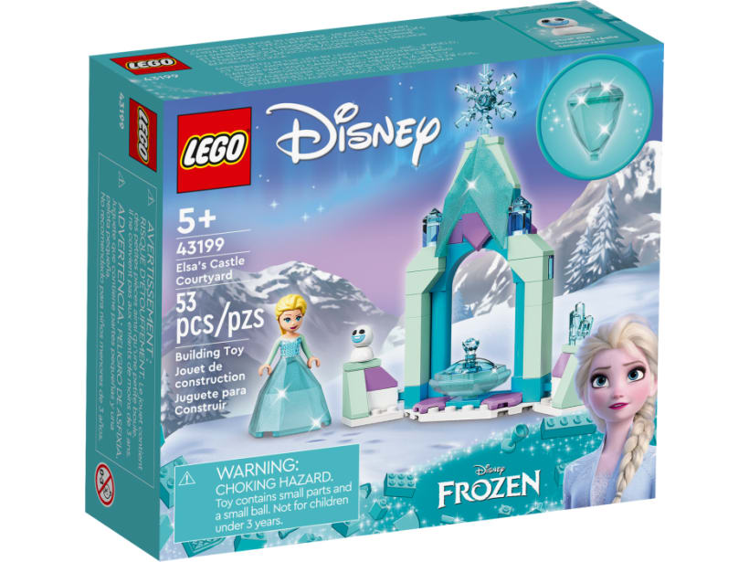 Image of LEGO Set 43199 La cour du château d’Elsa