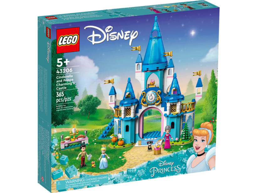 Image of LEGO Set 43206 Le château de Cendrillon et du Prince charmant