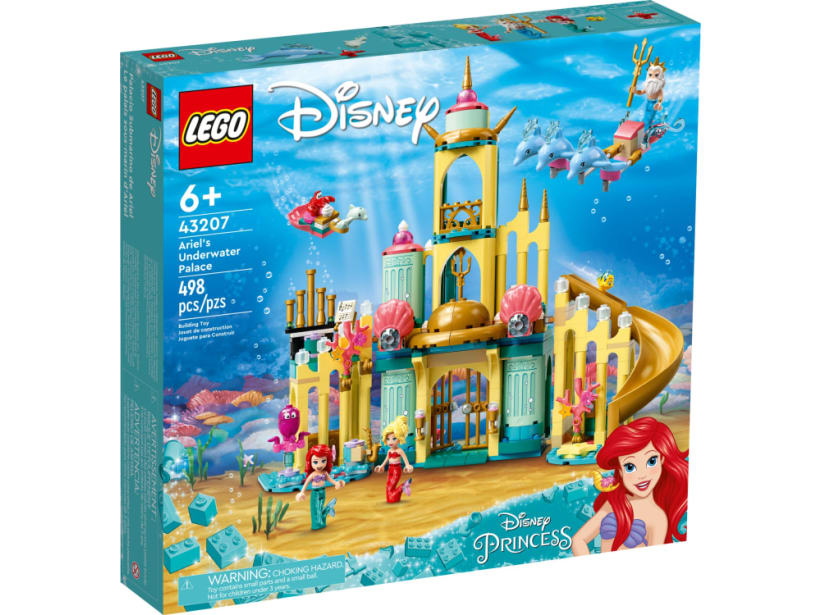 Image of LEGO Set 43207 Le palais sous-marin d’Ariel