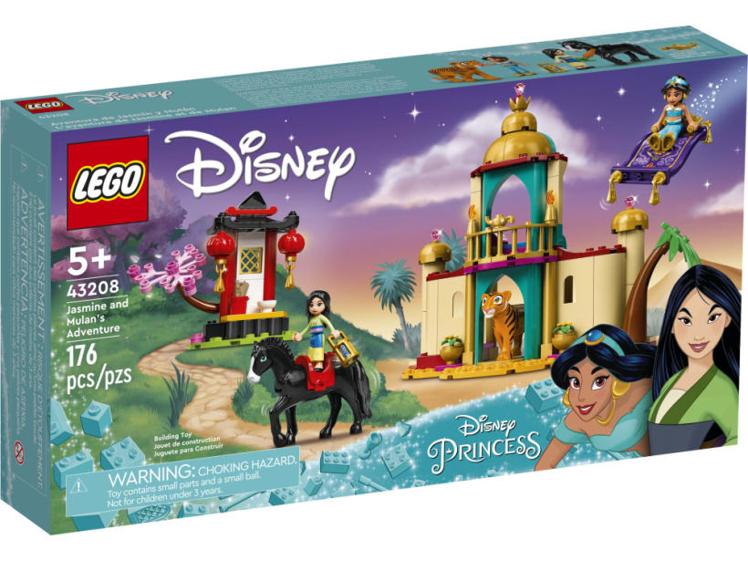 Image of LEGO Set 43208 L’aventure de Jasmine et Mulan