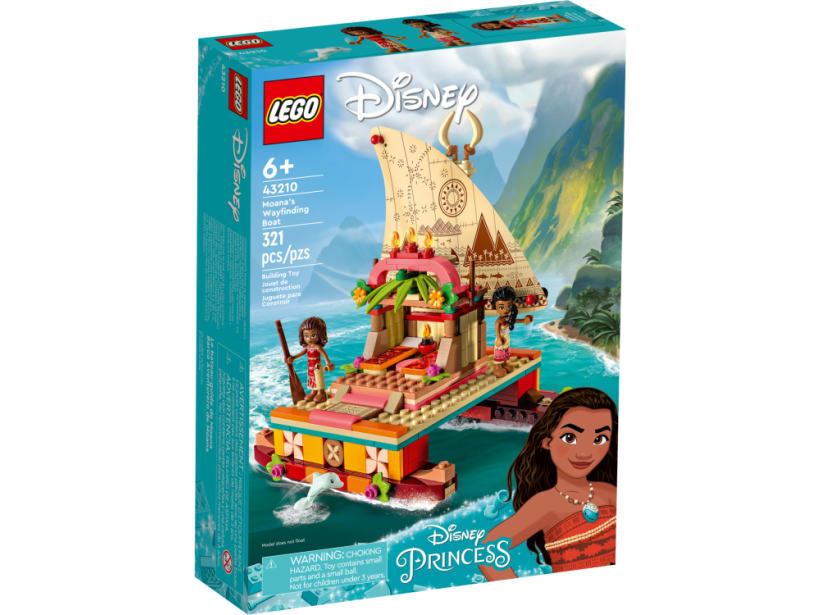Image of LEGO Set 43210 Moana's Wayfinding Boat