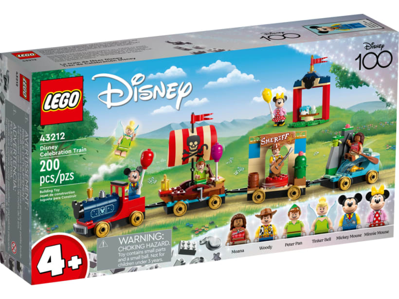 Image of LEGO Set 43212 Le train en fête Disney