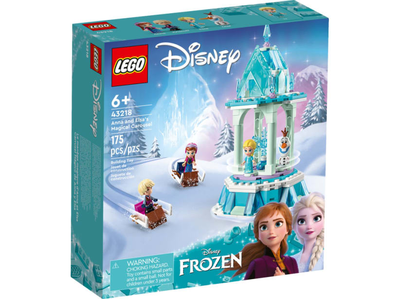 Image of LEGO Set 43218 Le manège magique d’Anna et Elsa