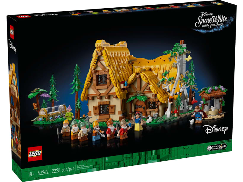 Image of LEGO Set 43242 La Chaumière de Blanche-Neige et des Sept Nains