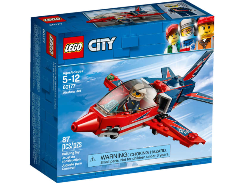 Image of LEGO Set 60177 Airshow Jet