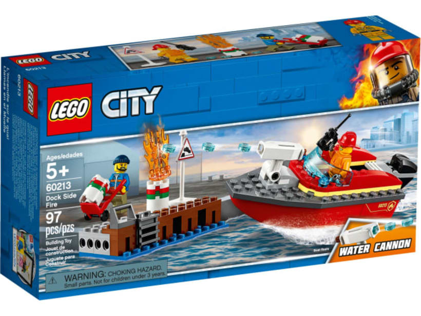 Image of LEGO Set 60213 Dock Side Fire