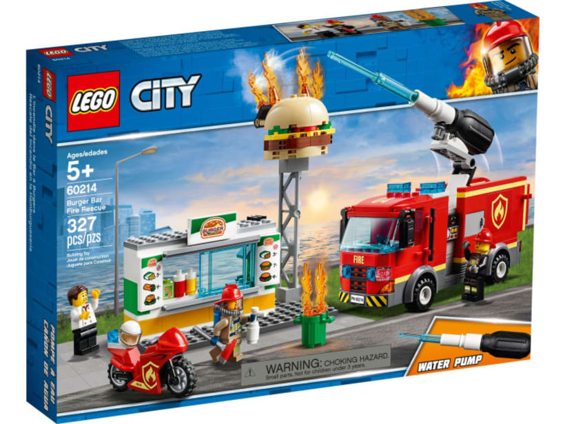 Image of LEGO Set 60214 Burger Bar Fire Rescue