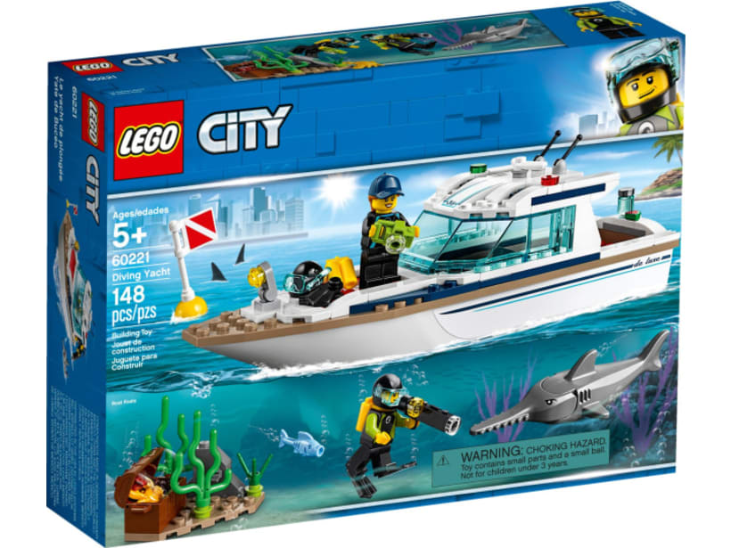Image of LEGO Set 60221 Diving Yacht
