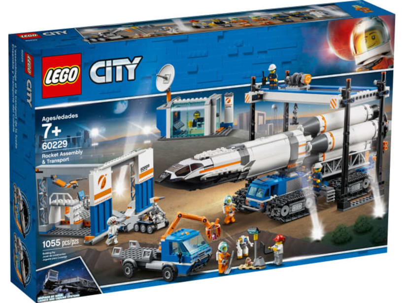 Image of LEGO Set 60229 Rocket Assembly & Transport