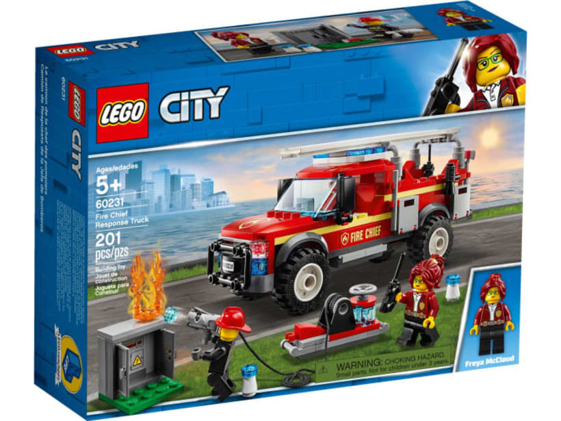 Image of LEGO Set 60231 Fire Chief Response Truck
