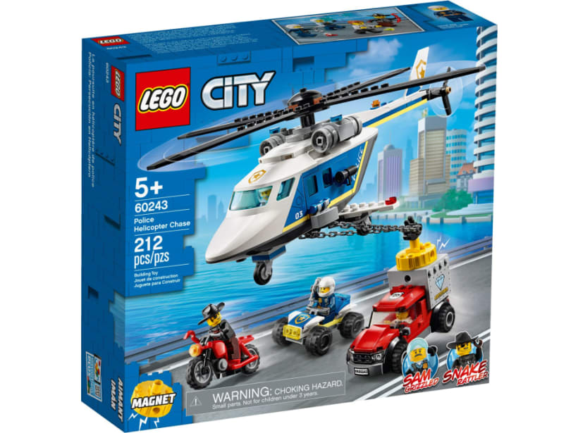 Image of LEGO Set 60243 Police Helicopter Chase