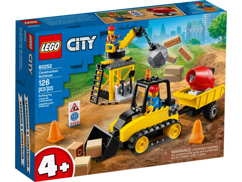 Image of LEGO Set 60252 Bagger auf der Baustelle
