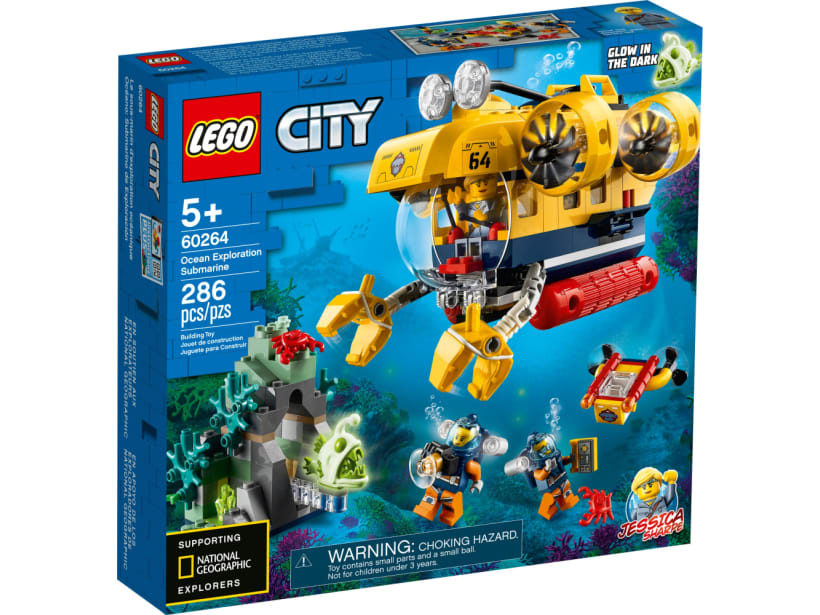 Image of LEGO Set 60264 Ocean Exploration Submarine