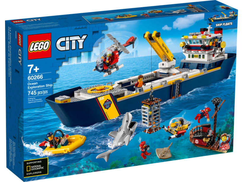 Image of LEGO Set 60266 Ocean Exploration Ship
