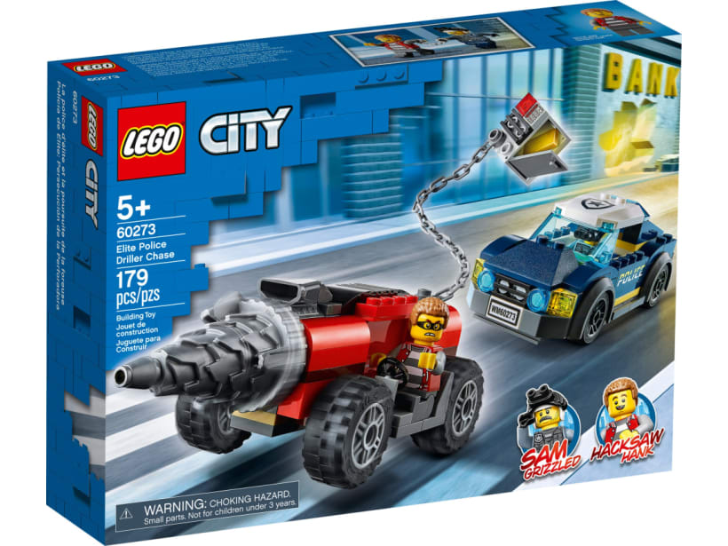 Image of LEGO Set 60273 Police Driller Chase