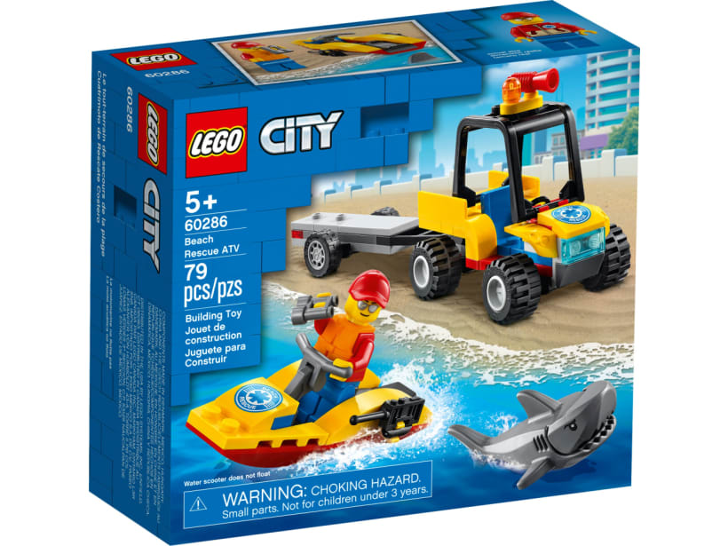 Image of LEGO Set 60286 Beach Rescue ATV