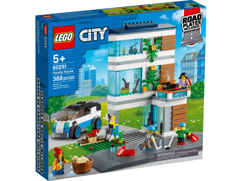 Image of LEGO Set 60291 Modern Family House
