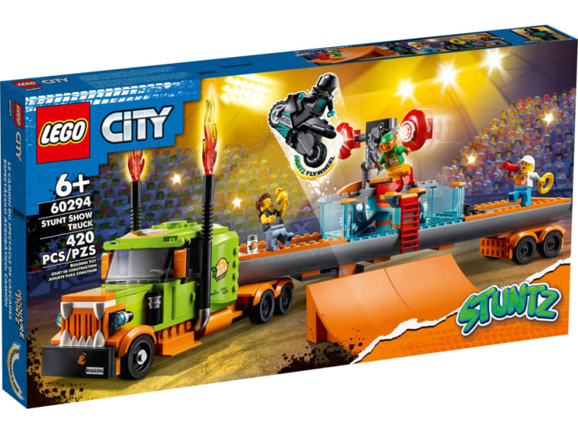 Image of LEGO Set 60294 Le camion de spectacle des cascadeurs