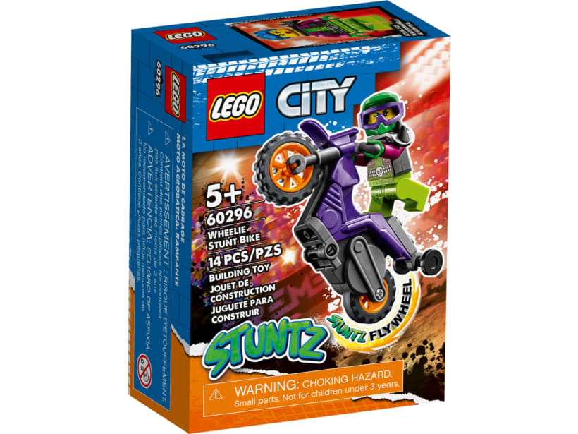 Image of LEGO Set 60296 Wheelie-Stuntbike