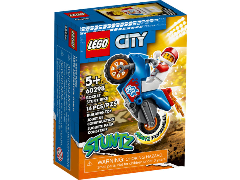 Image of LEGO Set 60298 Raketen-Stuntbike