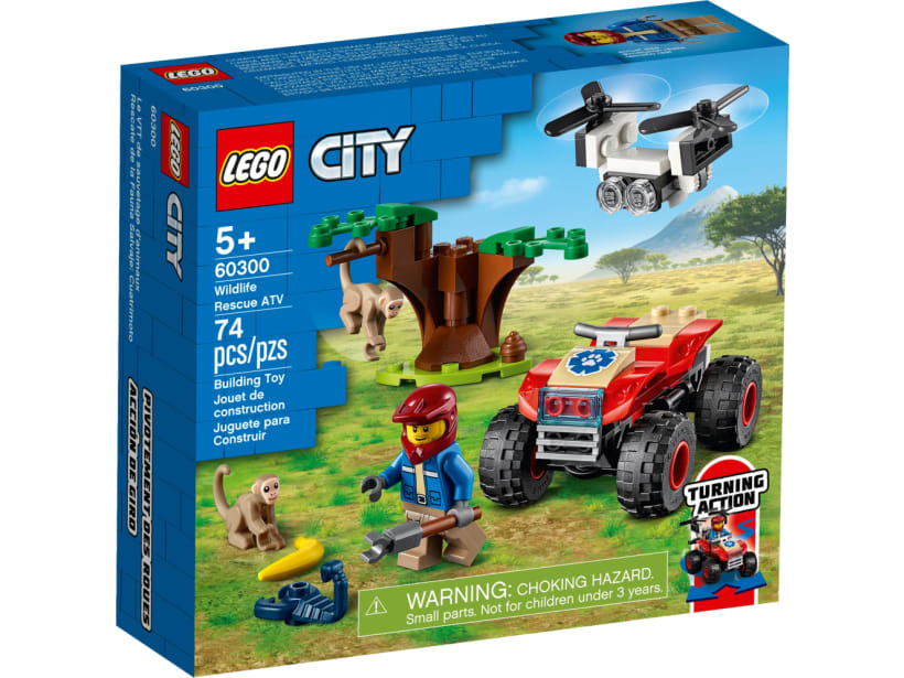 Image of LEGO Set 60300 Le quad de sauvetage des animaux sauvages