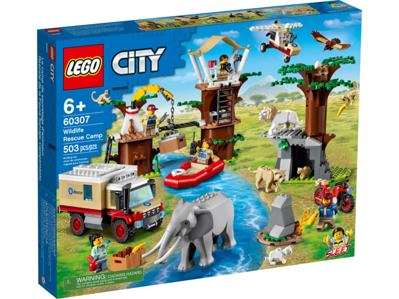 Image of LEGO Set 60307 Le camp de sauvetage des animaux sauvages