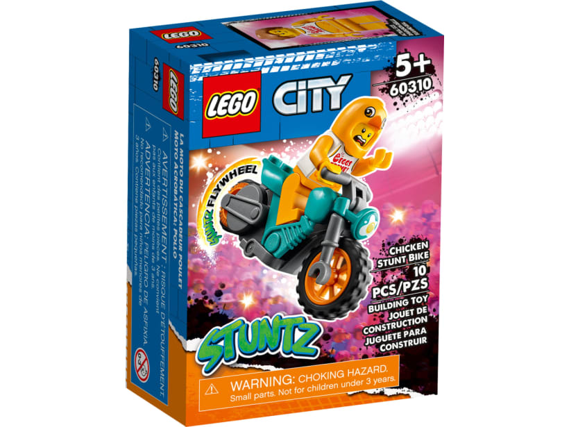 Image of LEGO Set 60310 Chicken Stunt Bike
