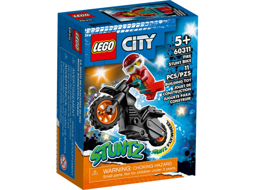 Image of LEGO Set 60311 Fire Stunt Bike