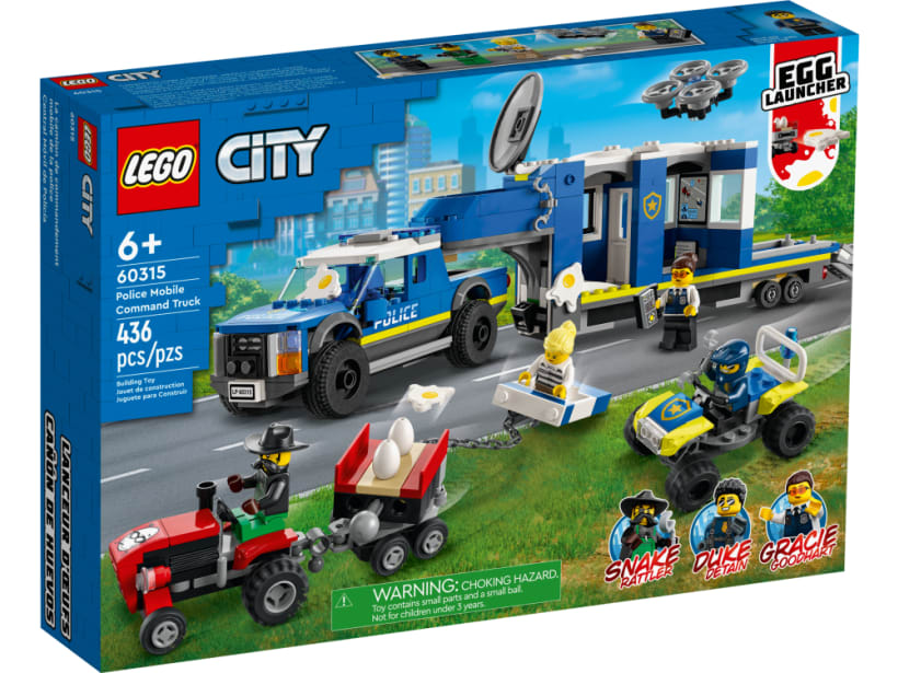 Image of LEGO Set 60315 Mobile Polizei-Einsatzzentrale