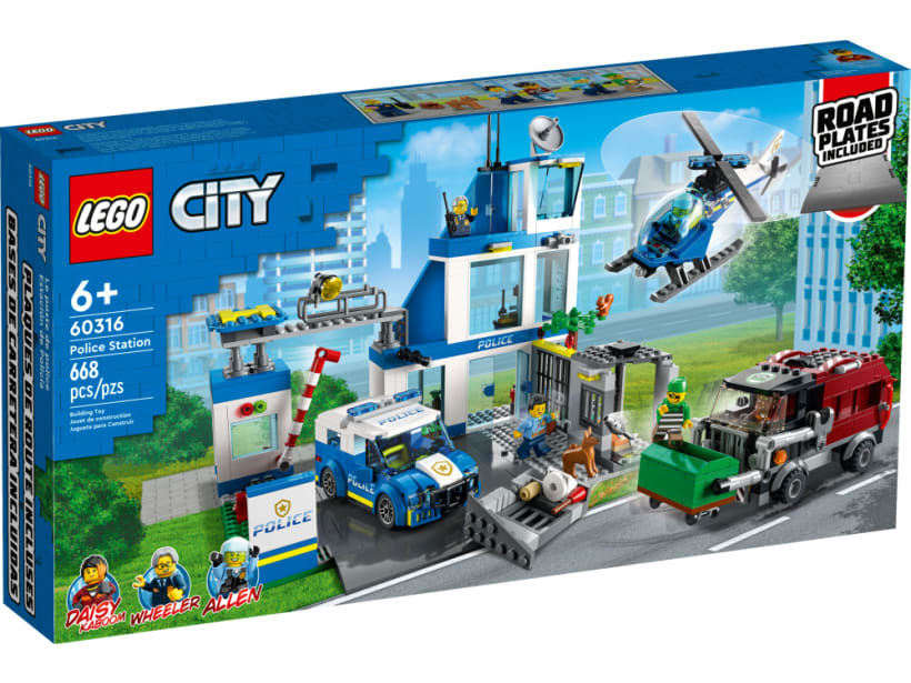 Image of LEGO Set 60316 Polizeistation
