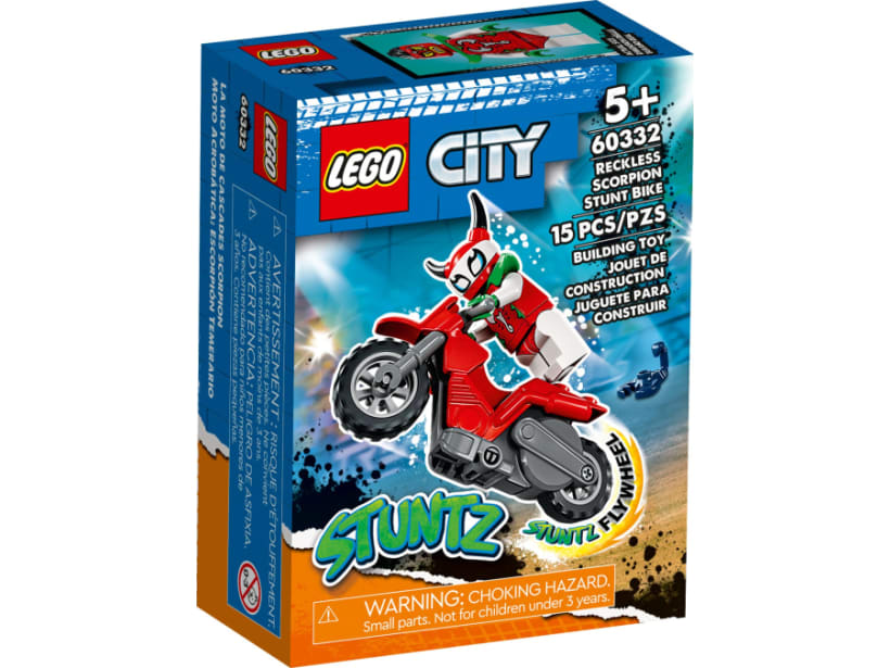 Image of LEGO Set 60332 La moto de cascade du Scorpion téméraire