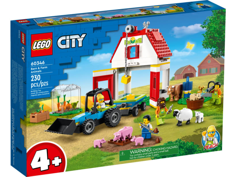 Image of LEGO Set 60346 Barn & Farm Animals