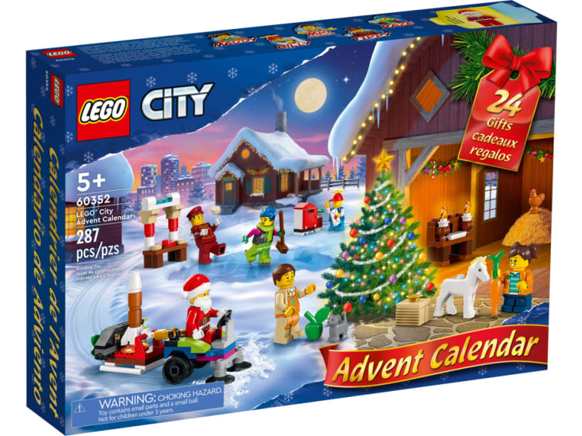 Image of LEGO Set 60352 LEGO City Advent Calendar 2022