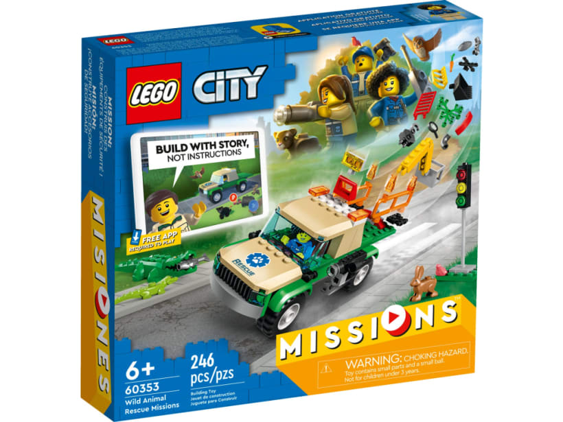 Image of LEGO Set 60353 Wild Animal Rescue Missions