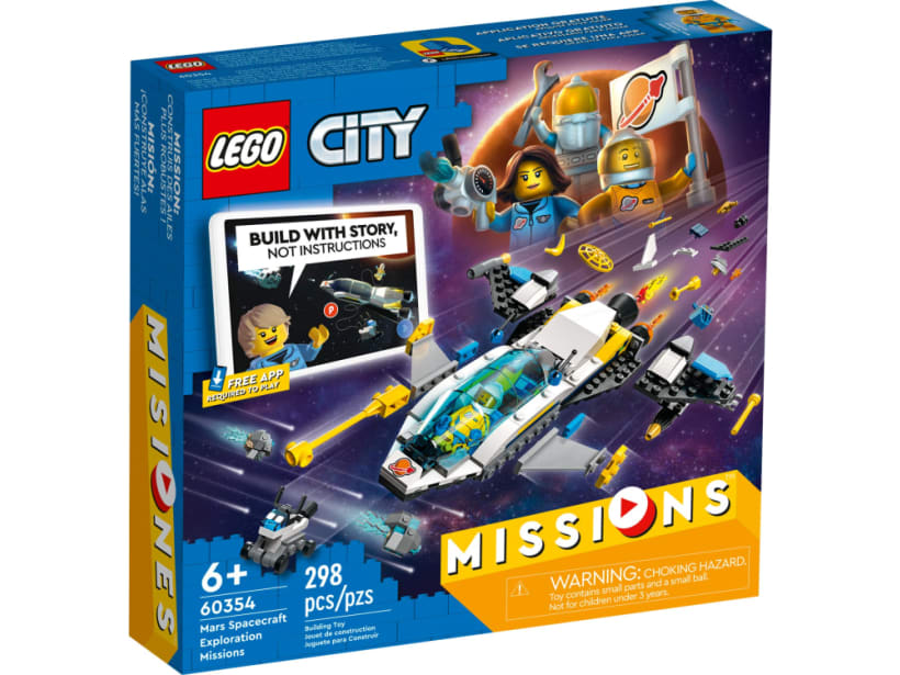 Image of LEGO Set 60354 Mars Spacecraft Exploration Missions
