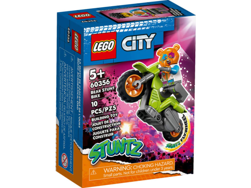 Image of LEGO Set 60356 La moto de cascade de l’Ours