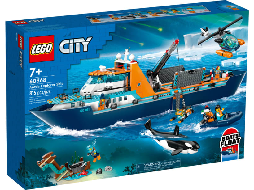 Image of LEGO Set 60368 Le navire d’exploration arctique