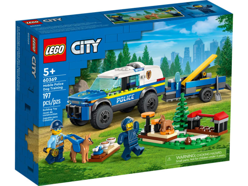 Image of LEGO Set 60369 Mobiles Polizeihunde-Training